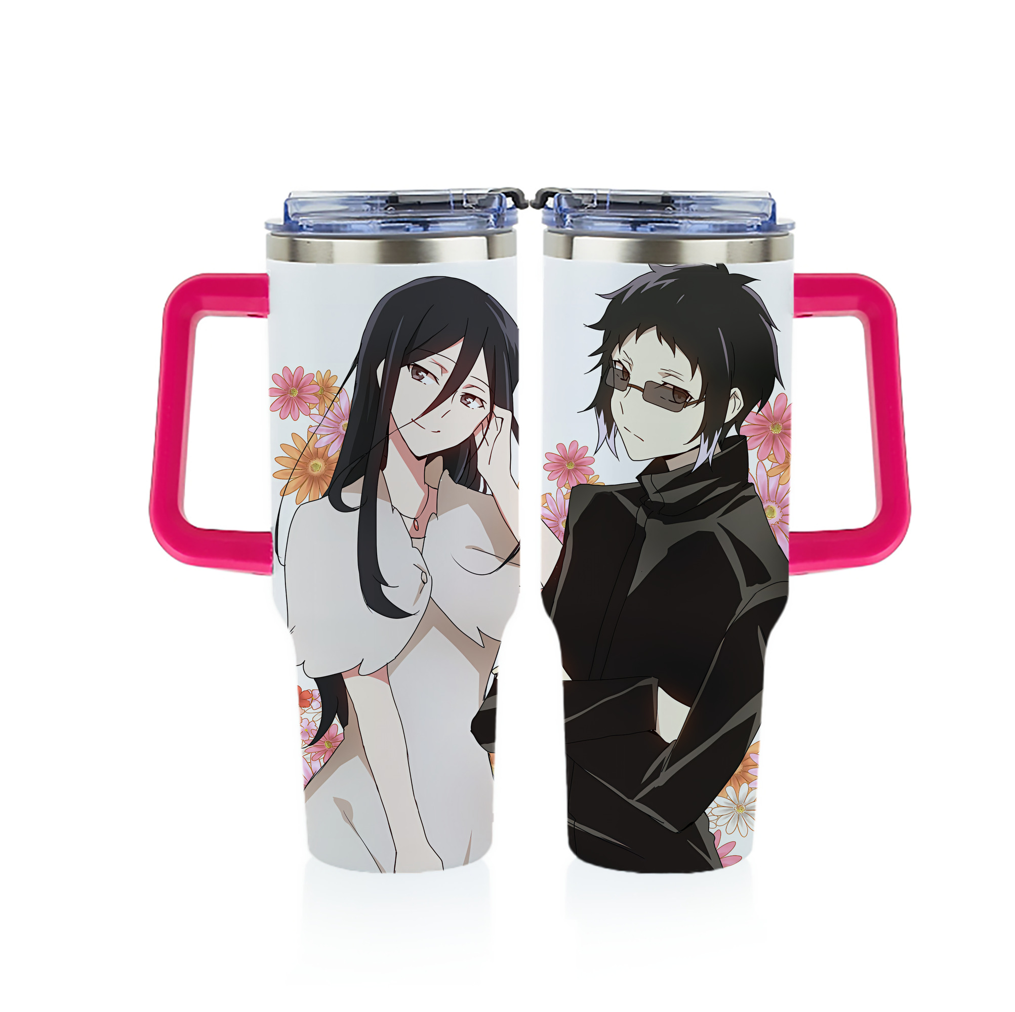 （画像用） 文豪ストレイドッグス Bungo Stray Dogs 1200ｍLフルプリント車用タンブラー
